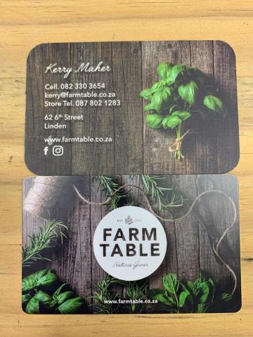 Farm Table - Local Health Shop