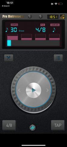 Simple breathing app