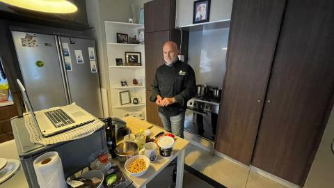 1st Cooking Class with Barry