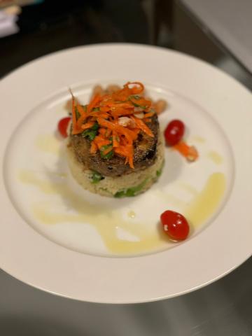 Vietnamese Chicken rice noodle salad